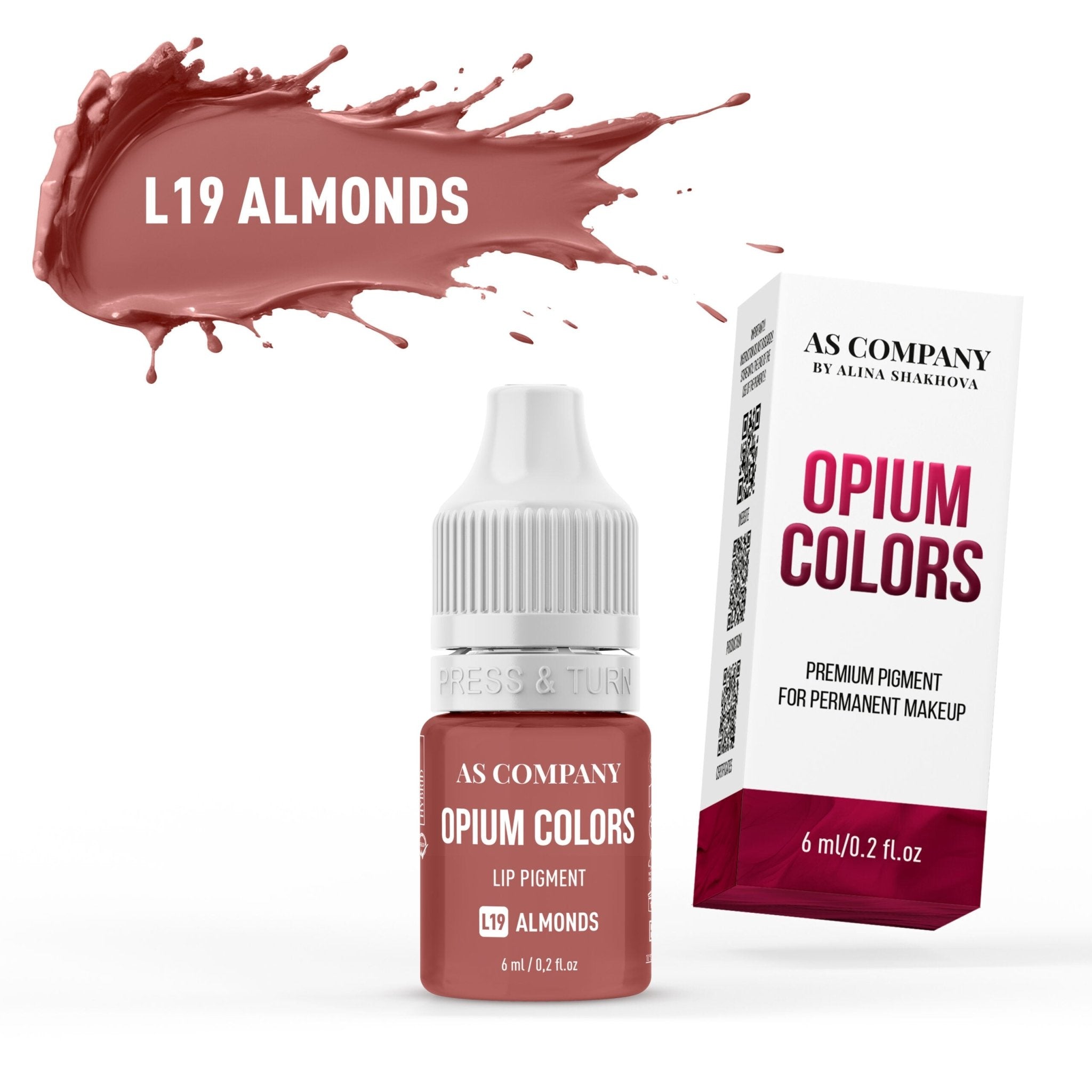AS Pigments OPIUM COLORS - L19 ALMONDS Lippenpigment - mrpmu