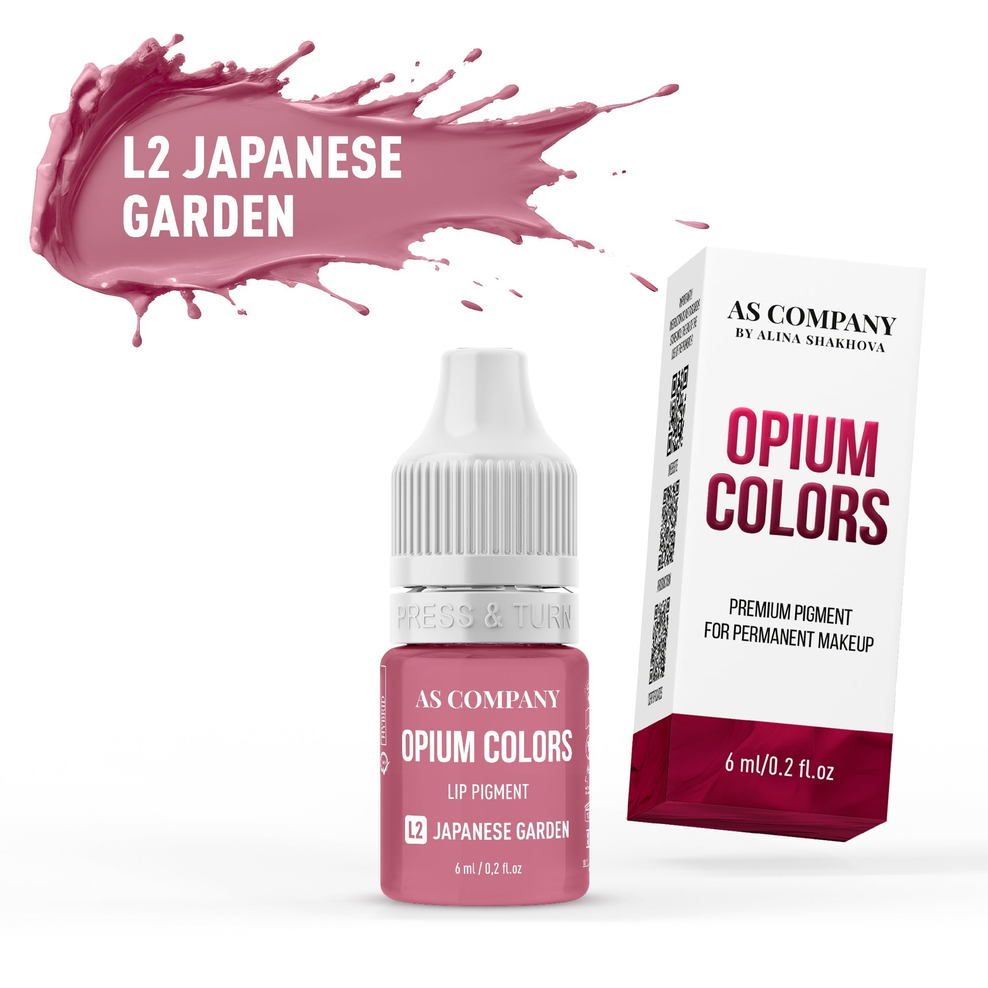 AS Pigments OPIUM COLORS - L2 JAPANESE GARDEN Lippenpigment - mrpmu