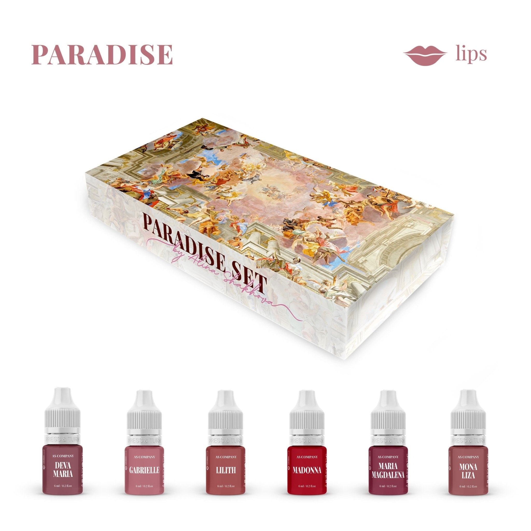 AS Pigments - PARADISE SET VON ALINA SHAKHOVA - Mr.PMU