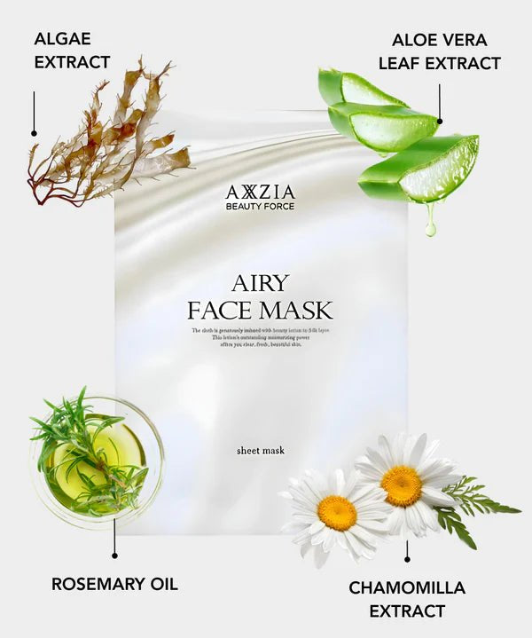 AXXZIA - Beauty Force Airy Face Mask - Mr.PMU