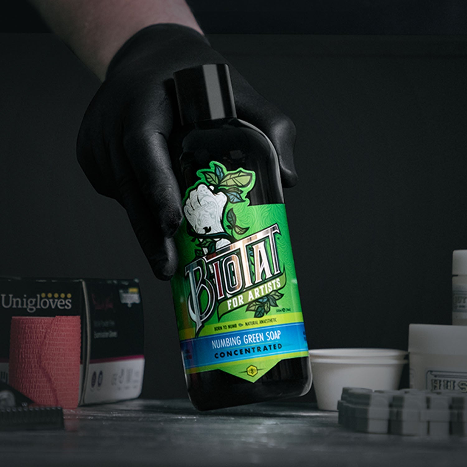 BIOTAT Numbing Green Soap - Concentrato 500 ml - mrpmu