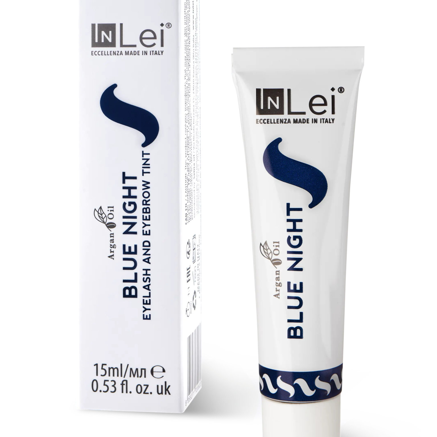 BLUE NIGHT Tönung schwarz - blau für Wimpern und Augenbrauen mit Arganöl 15ml - Mr.PMU