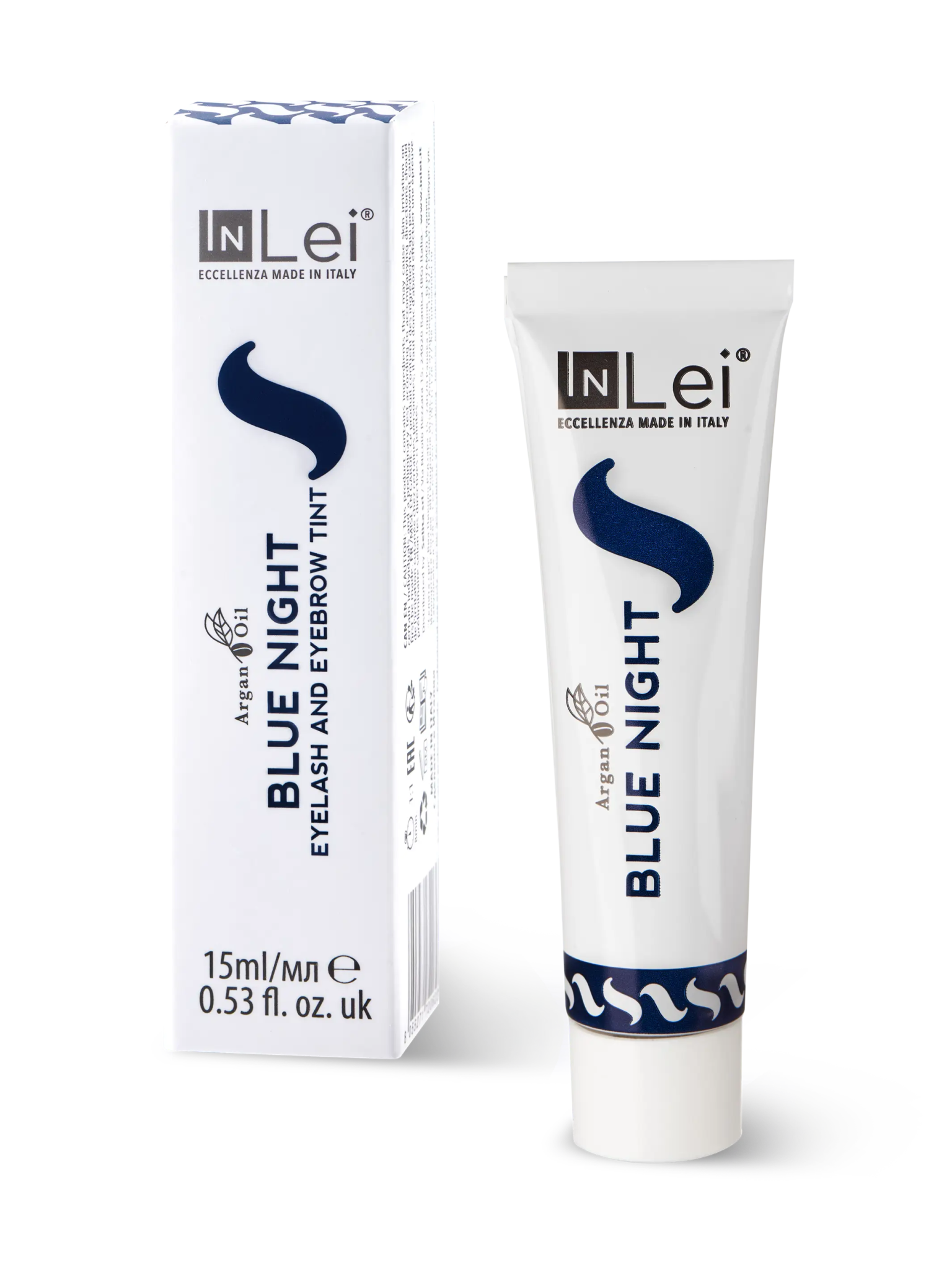 BLUE NIGHT Tönung schwarz - blau für Wimpern und Augenbrauen mit Arganöl 15ml - Mr.PMU
