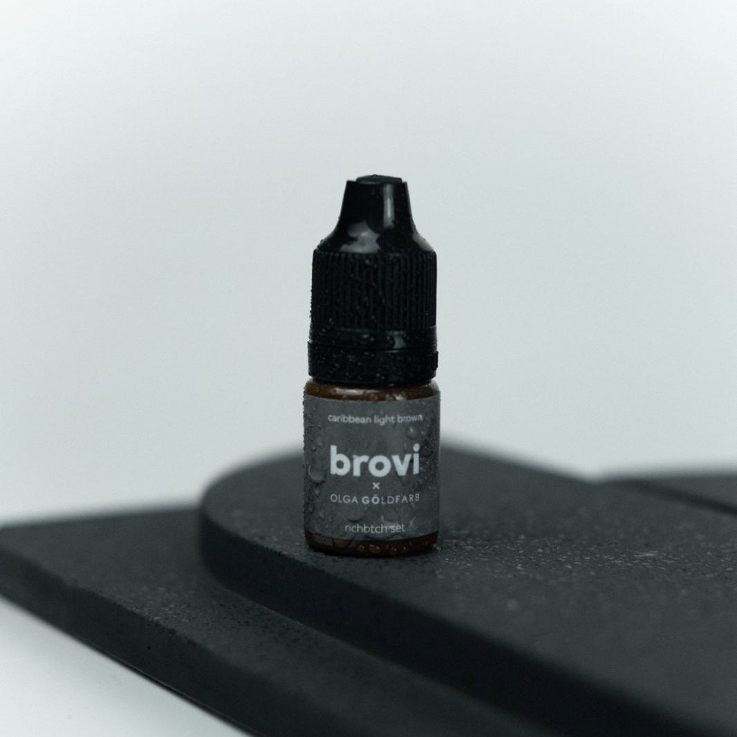 Brovi PMU Pigmente - Caribbean Light Brown 5ml - Mr.PMU