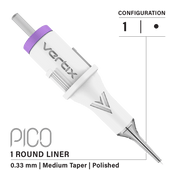 Confezione da 20 cartucce Vertix Pico Round Liner Medium Taper - mrpmu