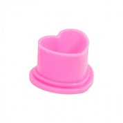 Packung mit 500 Saferly Heart Pigmentbehältern - Rosa - mrpmu
