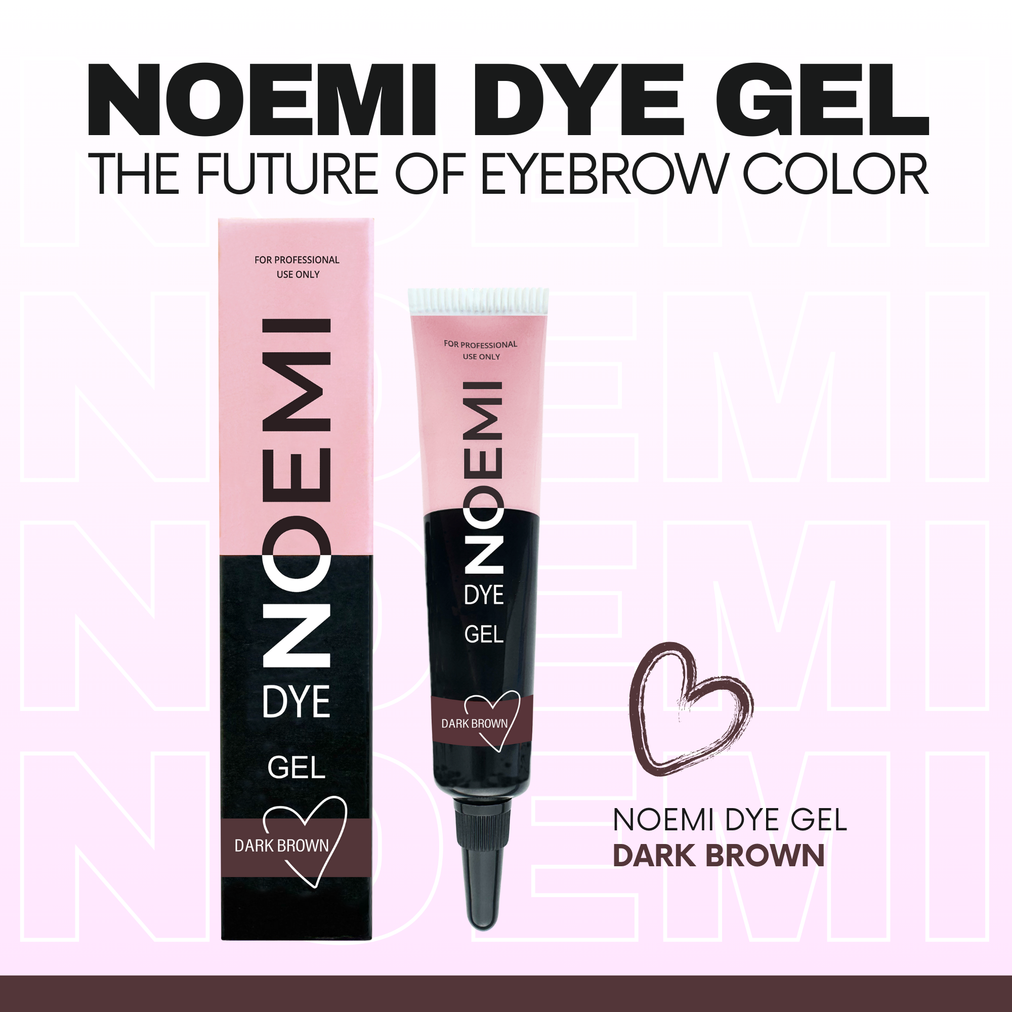 NOEMI Wimpern- und Augenbrauen-Gel-Tönung 