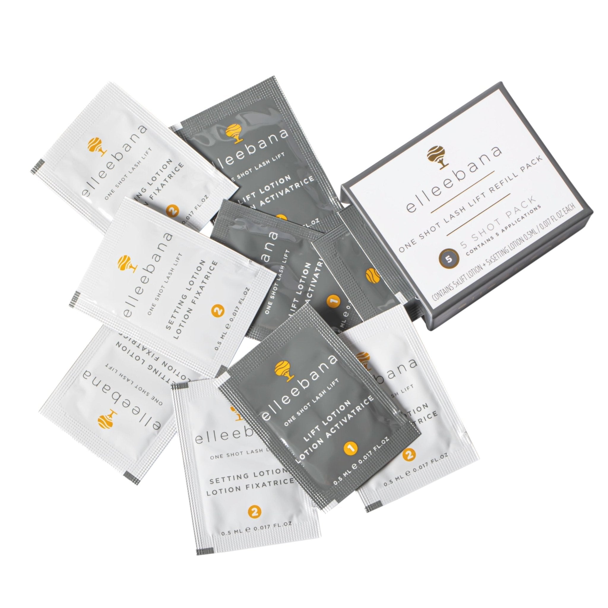 Elleebana One Shot Lash Lift Lotionen (5er Pack) - Mr.PMU