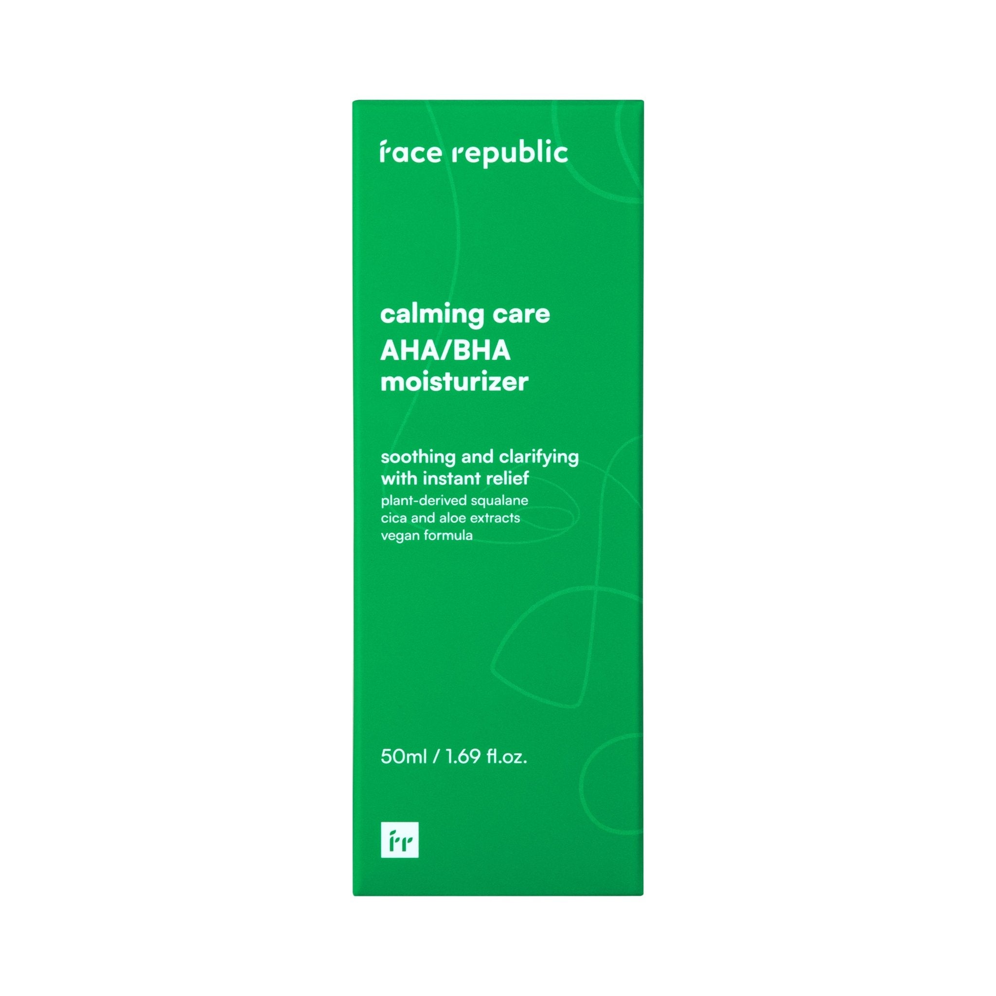 Face Republic - Calming Care AHA/BHA Moisturizer 50ml - Mr.PMU