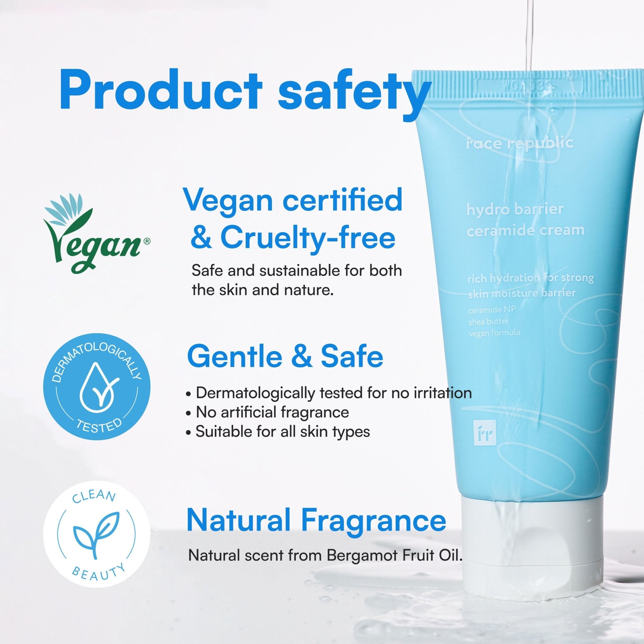 Face Republic - Hydro Barrier Ceramide Cream 50ml - Mr.PMU