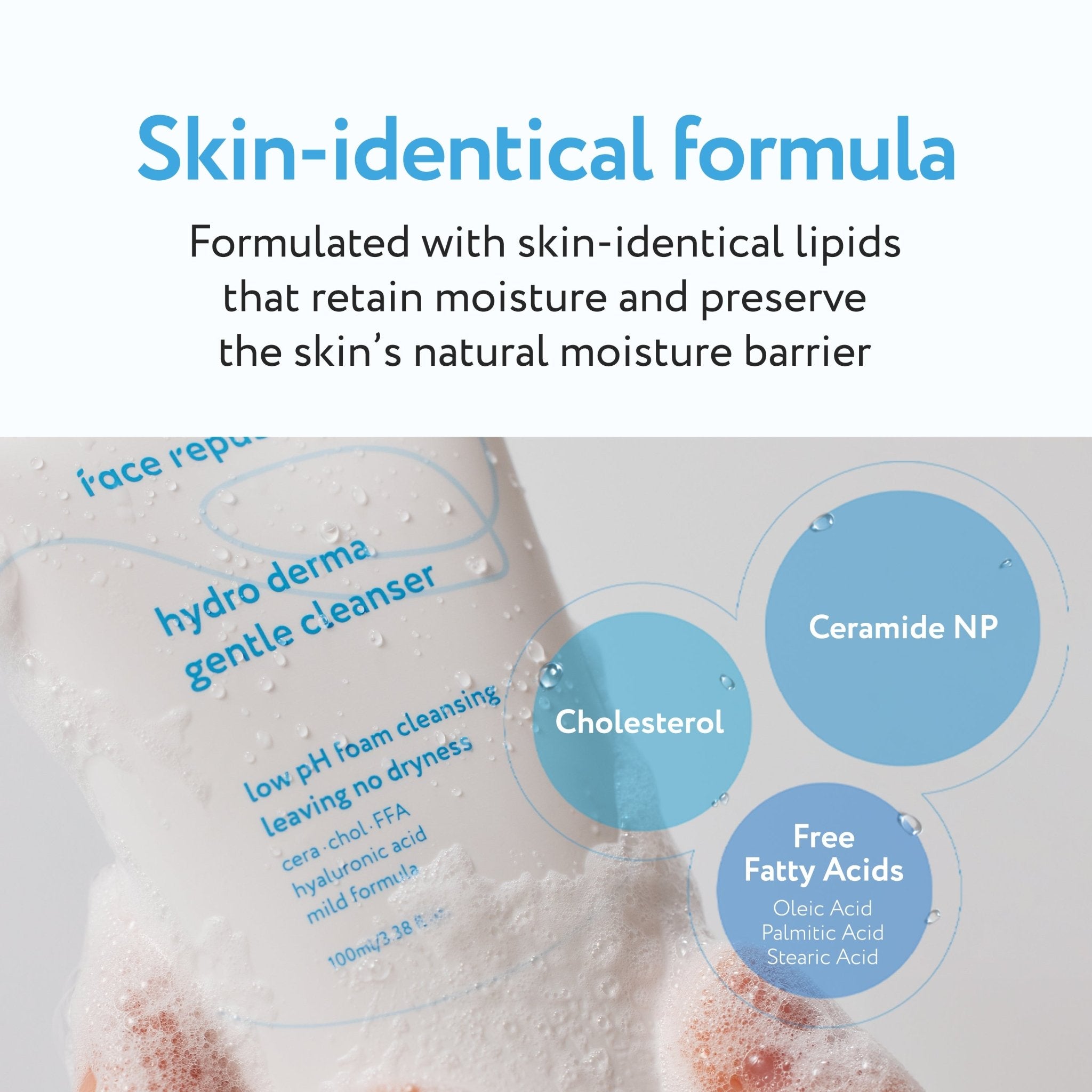 Face Republic - Hydro Derma Gentle Cleanser 100ml - Mr.PMU