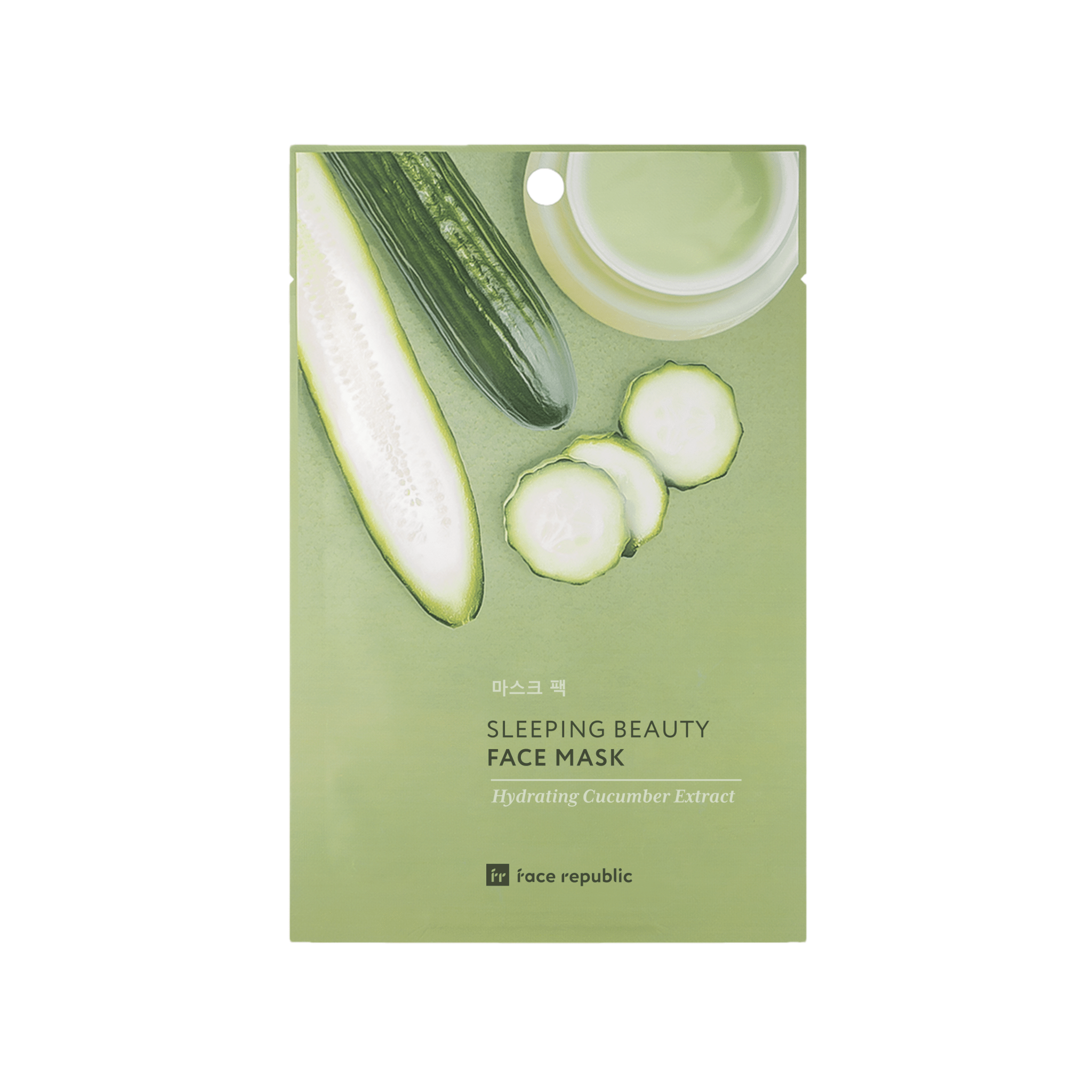 Face Republic - Sleeping Beauty Face Mask - Hydrating Cucumber Extract - Mr.PMU
