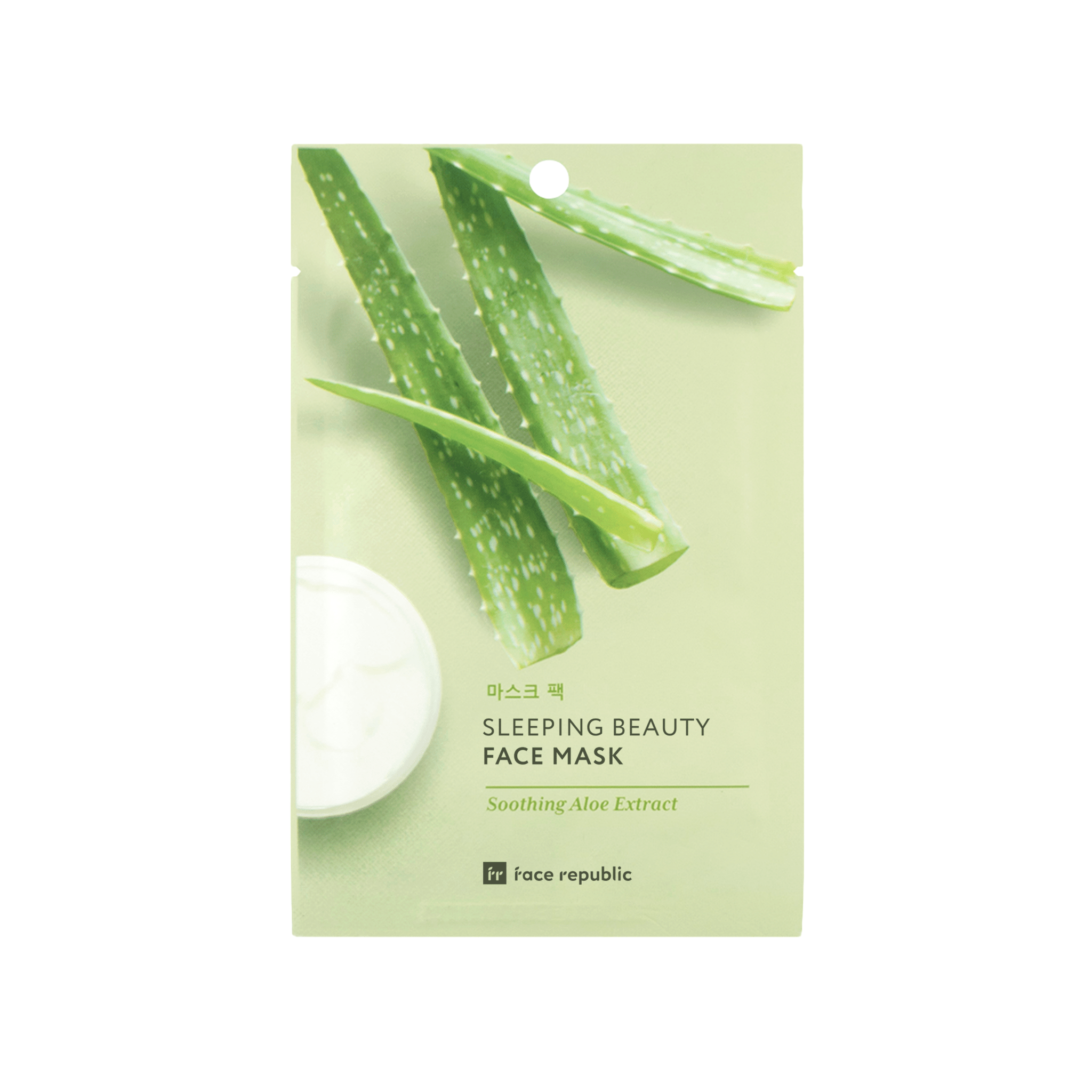 Face Republic - Sleeping Beauty Face Mask - Soothing Aloe Extract - Mr.PMU