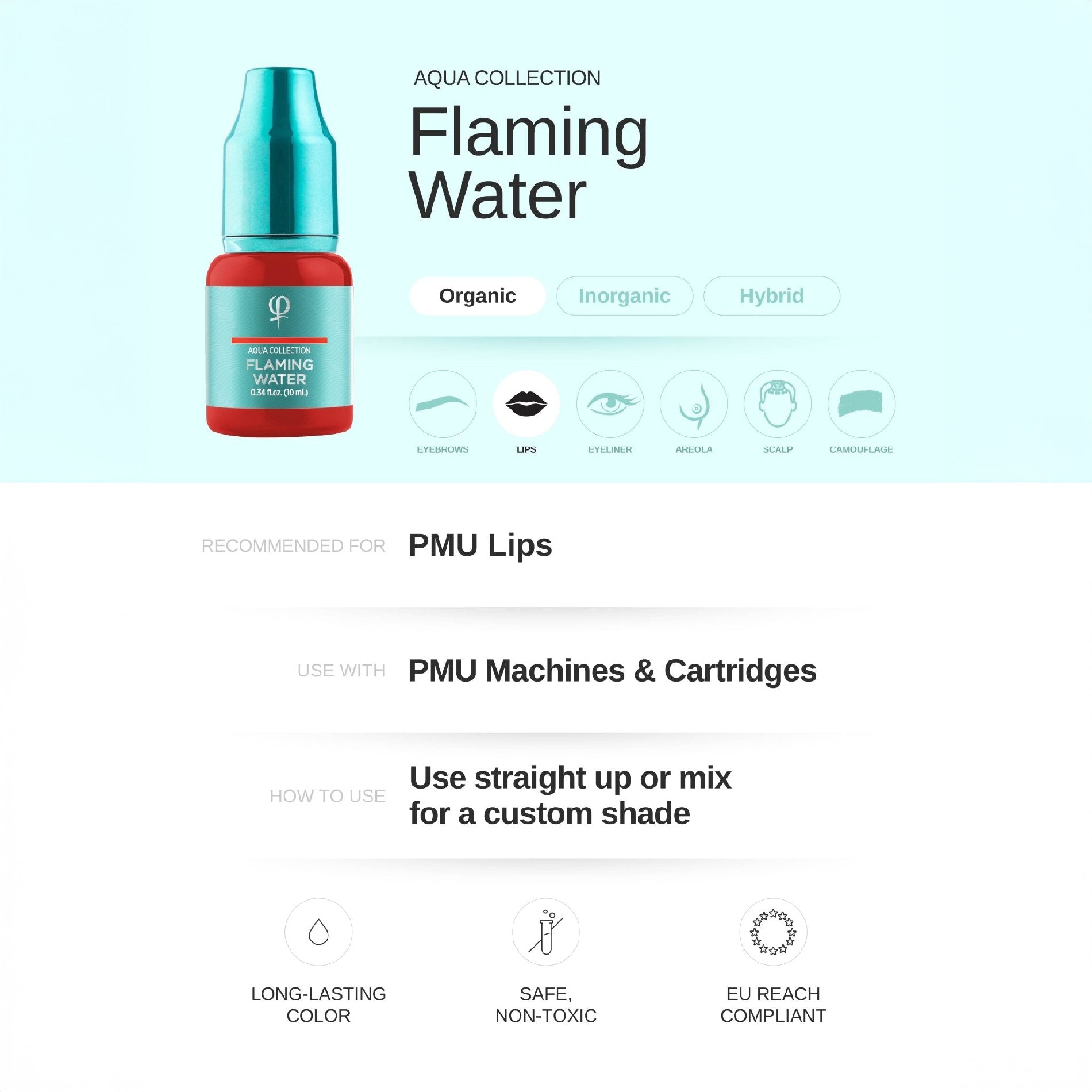 Flaming Water PMU Pigment 10 ml