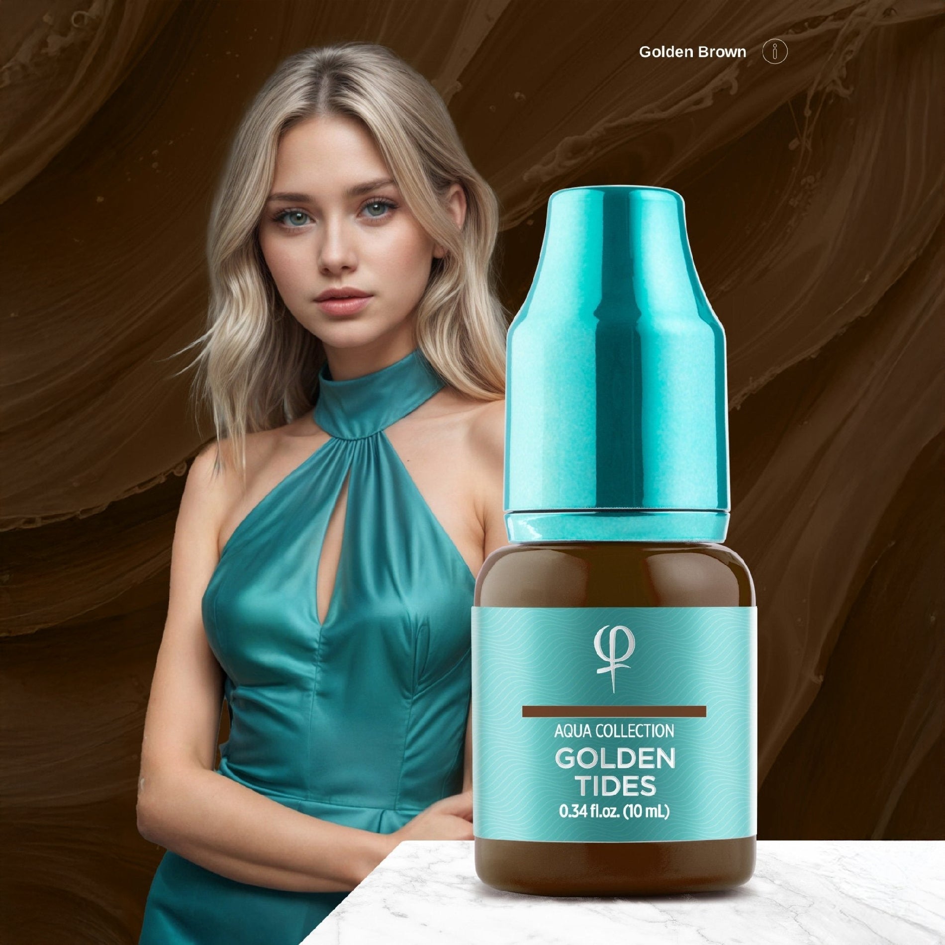 Goldene Gezeiten PMU Pigment 10 ml