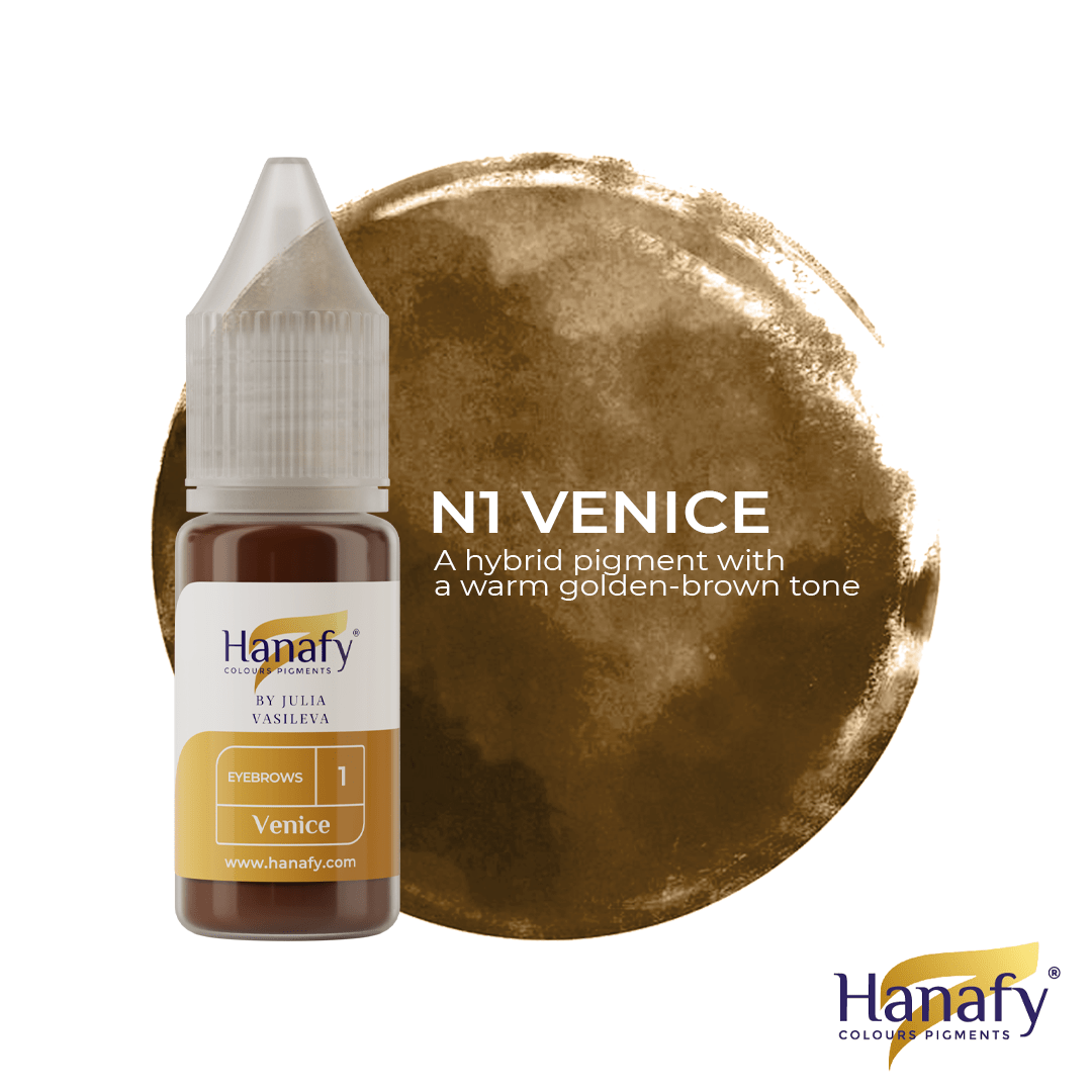 Hanafy - Brow and Eyelid Pigment N.1 VENICE 10ml - Mr.PMU