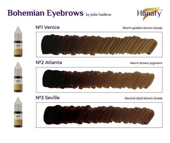 Hanafy - Brow and Eyelid Pigment N.3 SEVILLE - Mr.PMU