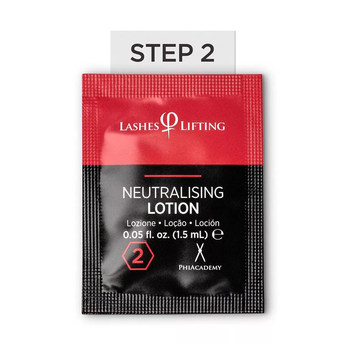 Lashes Lifting Neutralising Lotion Sahets 1,5ml 10pcs - Mr.PMU
