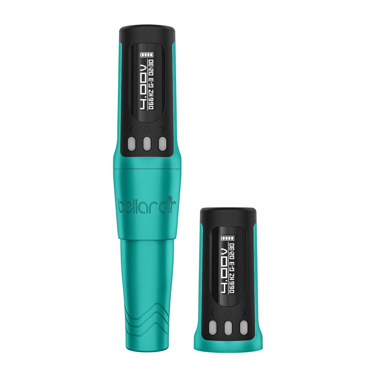 Microbeau Bellar air - Macchinetta per PMU 3.0mm con batteria aggiuntiva - Blue - mrpmu