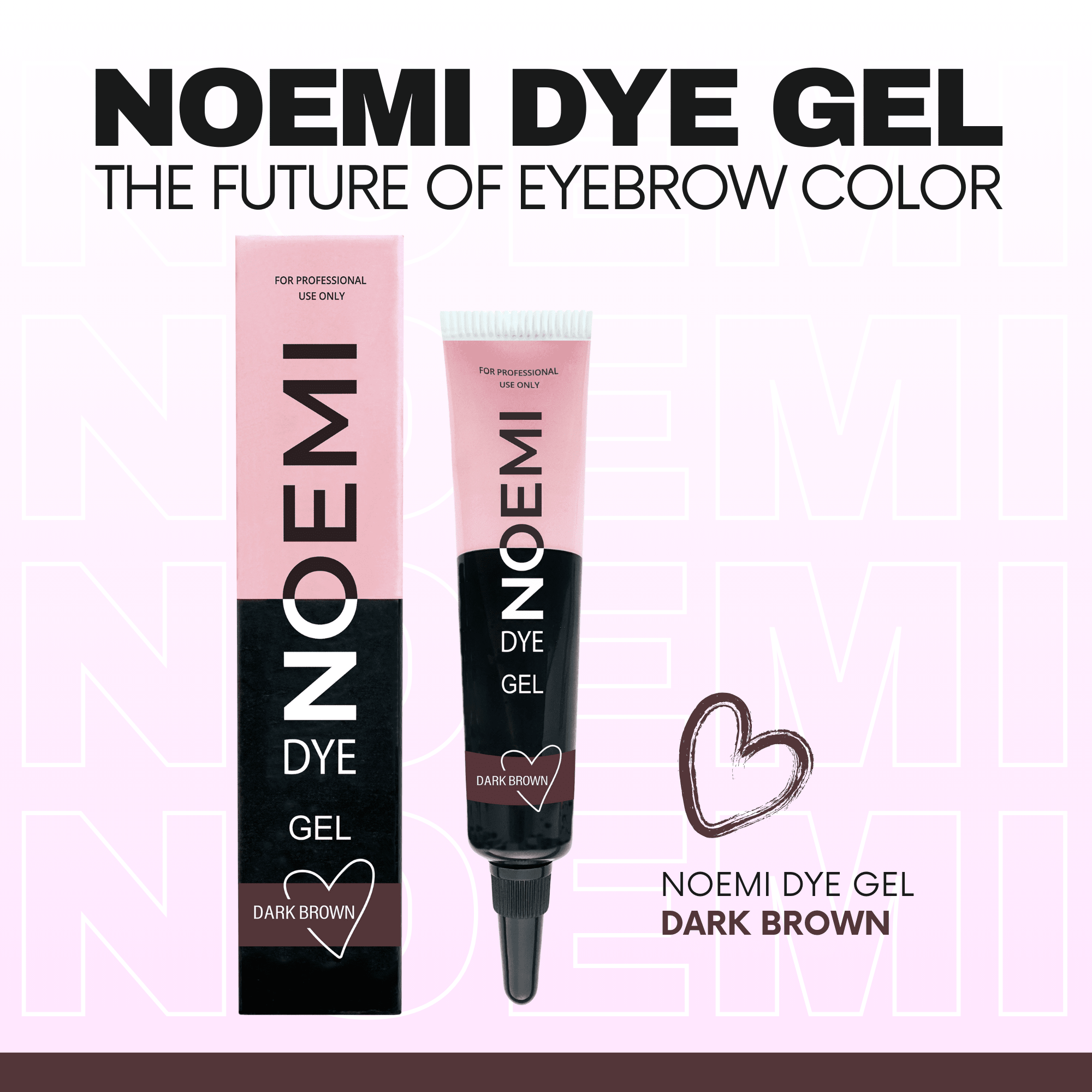 NOEMI - Gel-Farbe für Wimpern und Augenbrauen - Mr.PMU