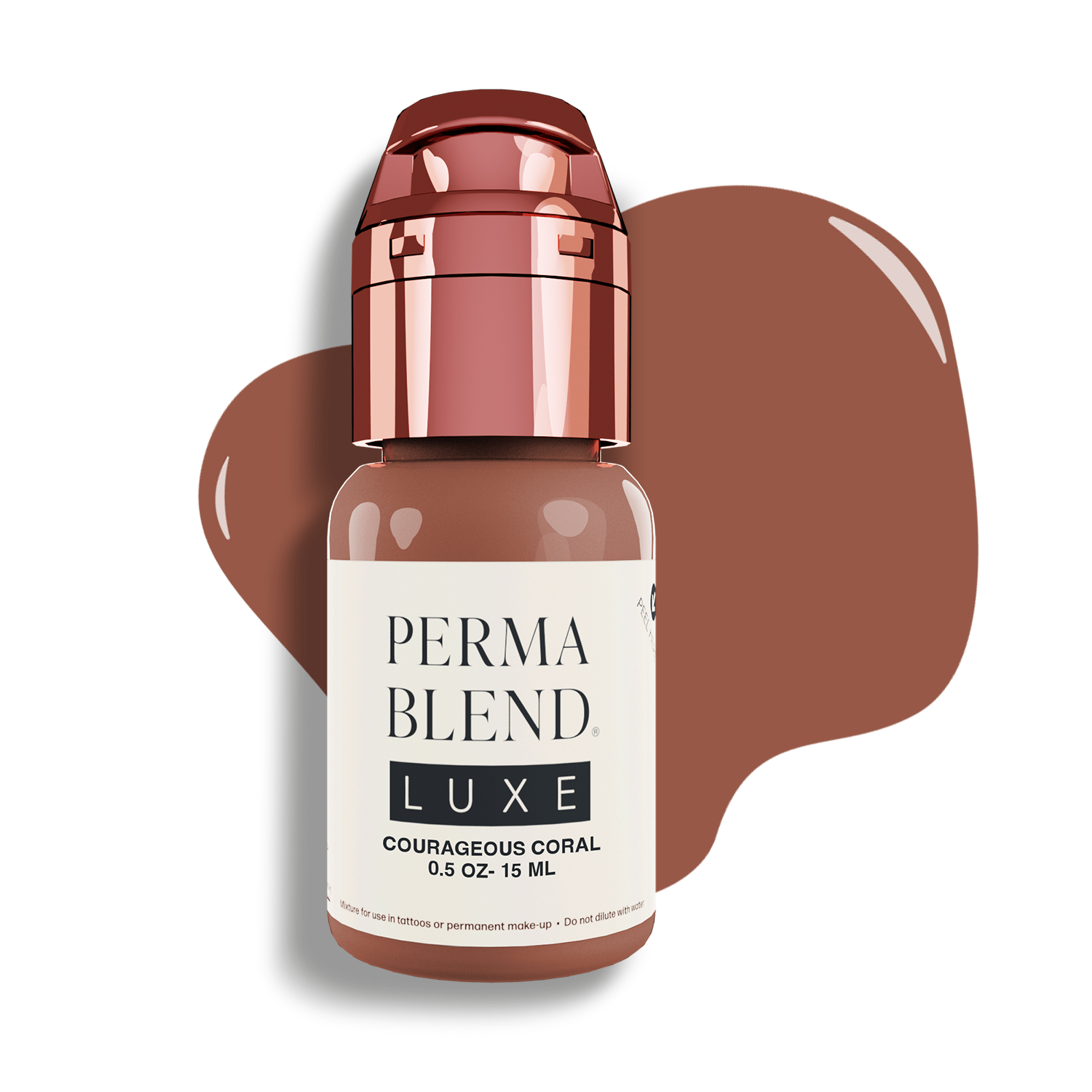 Perma Blend Luxe PMU Ink - Courageous Coral 15ml - mrpmu