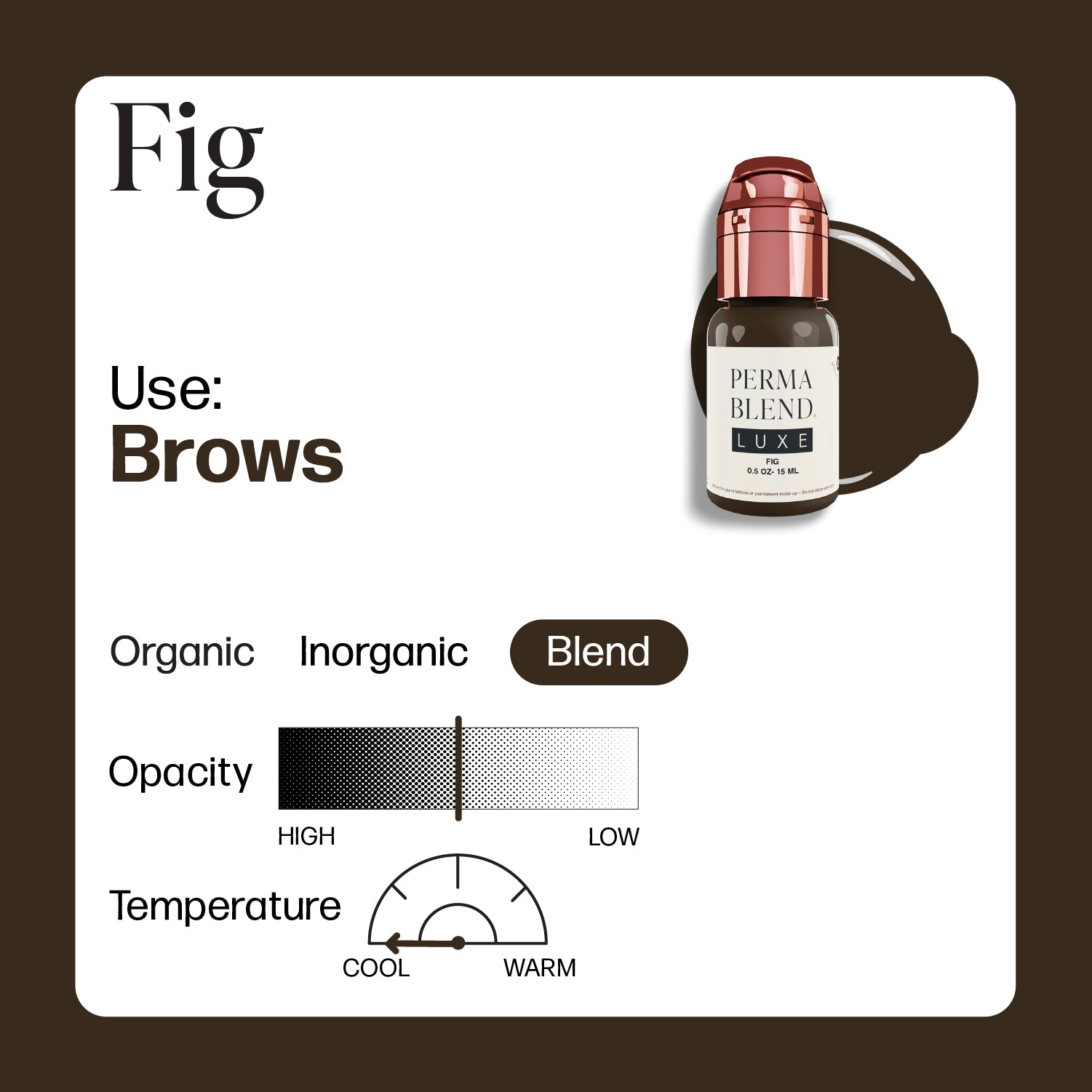 Perma Blend Luxe PMU Ink - Feige 15ml - mrpmu