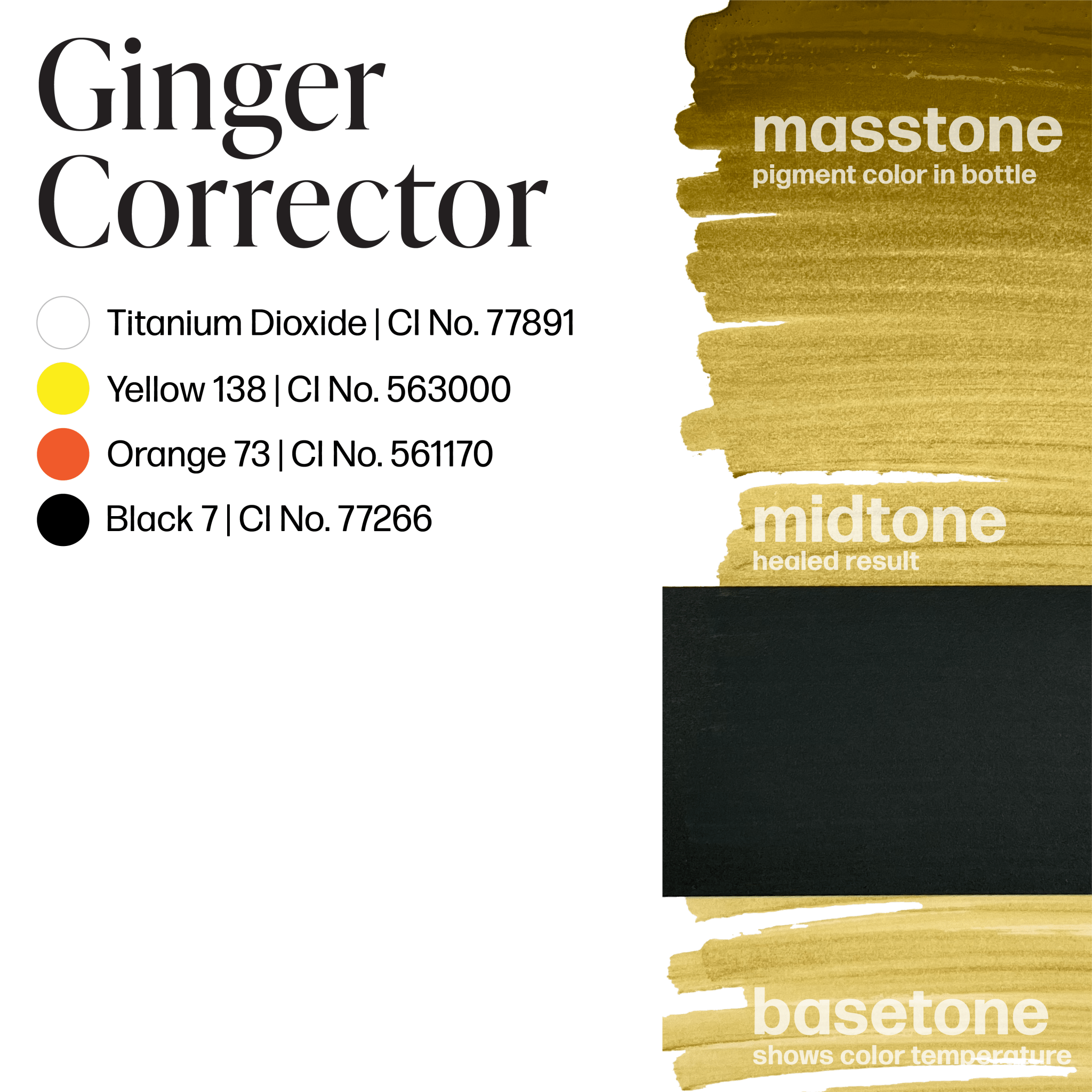 Perma Blend Luxe PMU Ink - Ginger Corrector 15ml - mrpmu