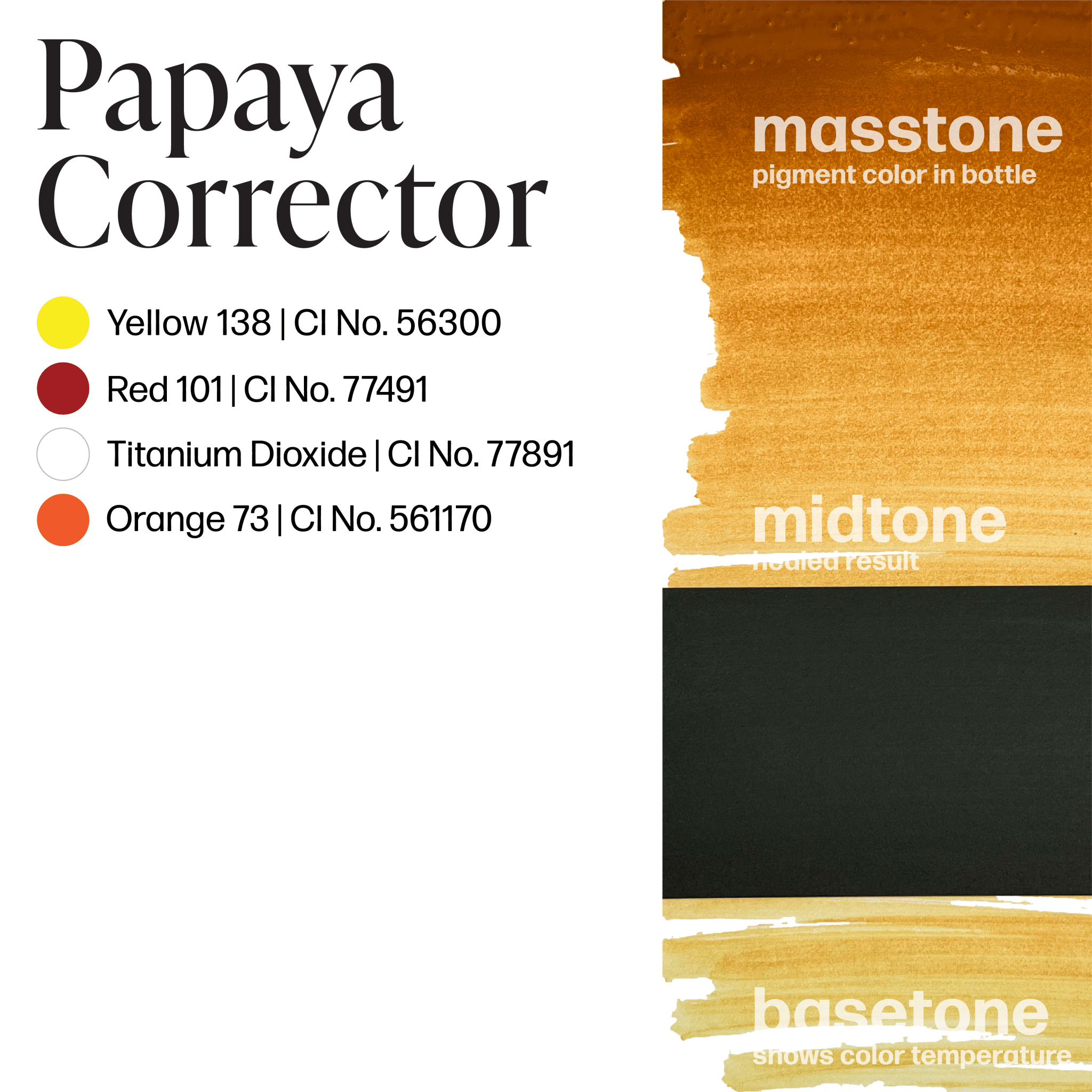Perma Blend Luxe PMU Ink - Papaya Corrector 15ml - mrpmu