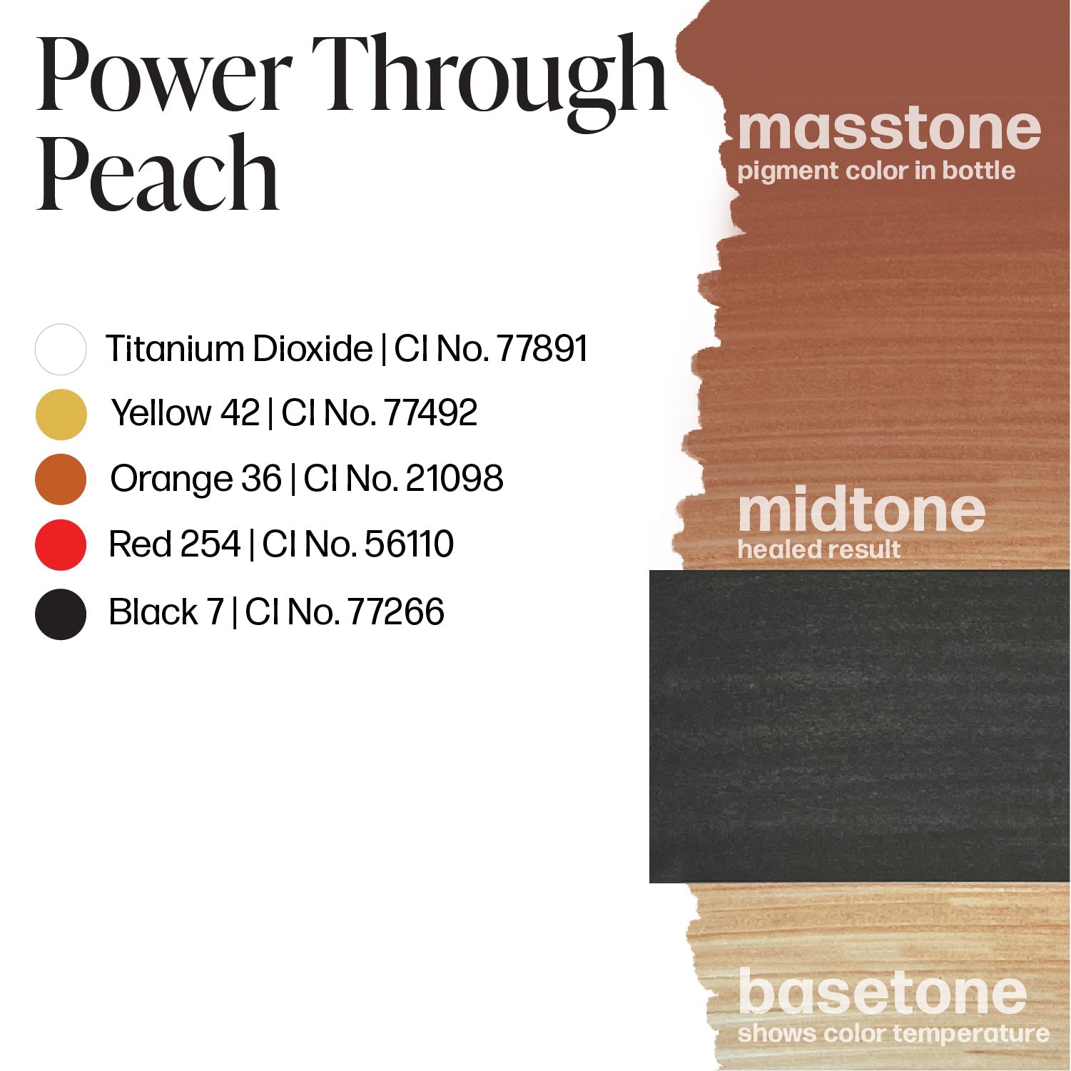 Perma Blend Luxe PMU Ink - Power Through Peach 15ml - mrpmu