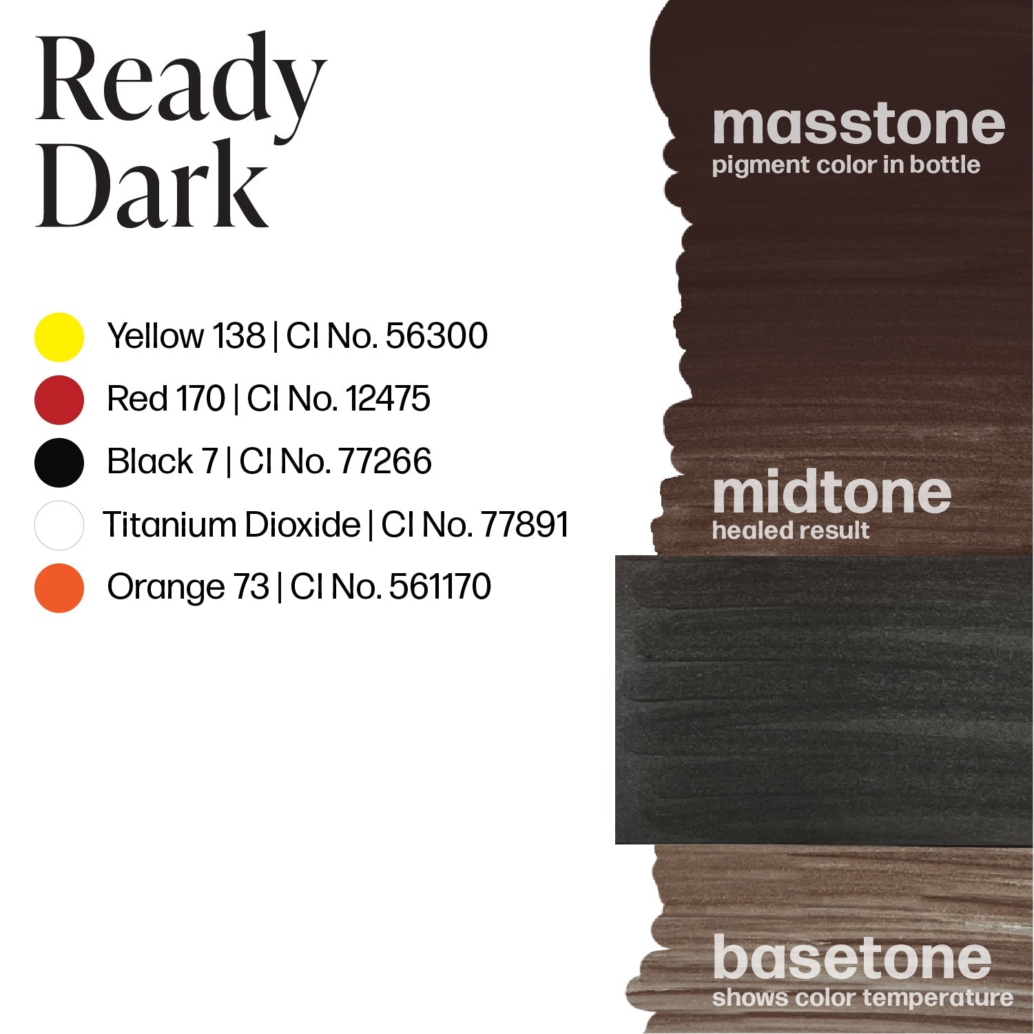 Perma Blend Luxe PMU Ink - Ready Dark 15ml - mrpmu