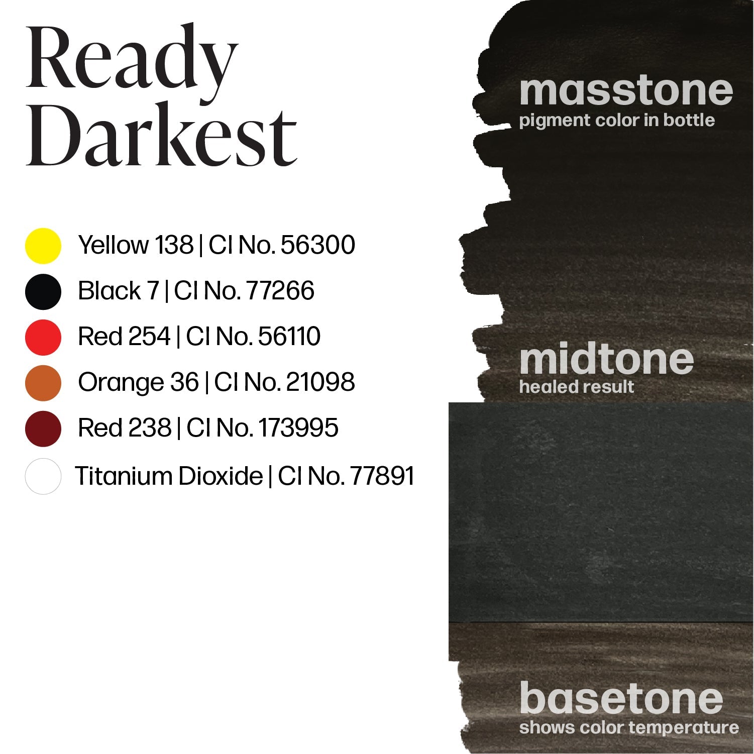 Perma Blend Luxe PMU Ink - Ready Darkest 15ml - mrpmu