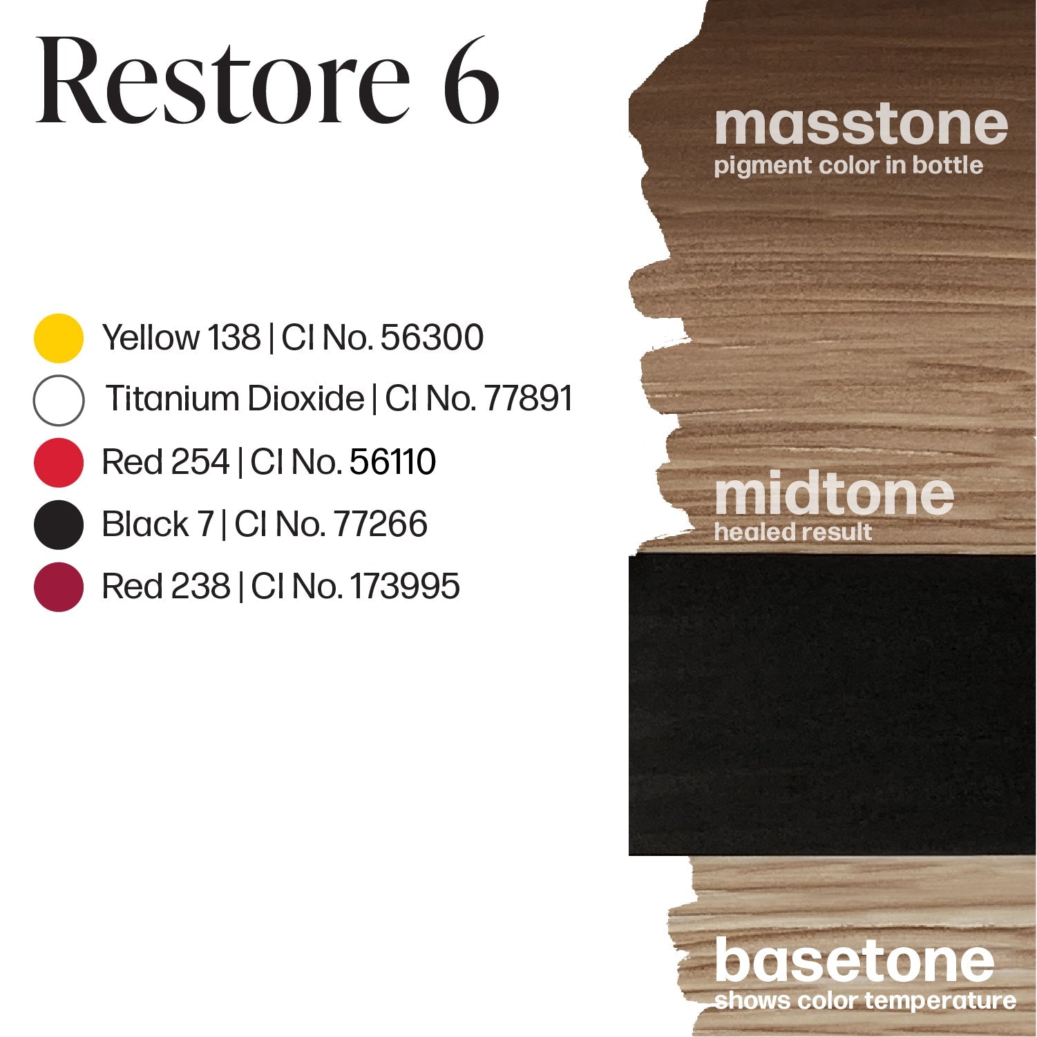 Perma Blend Luxe PMU Ink - Restore #6 15ml - mrpmu