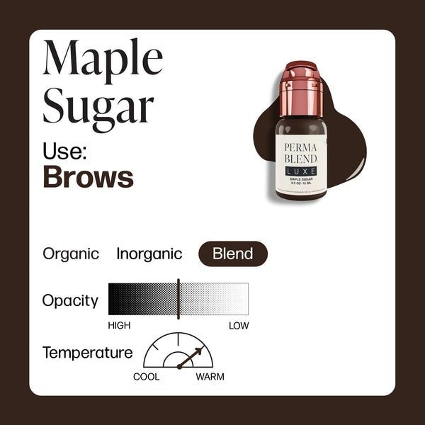 Perma Blend Luxe PMU Ink - The Chocolate Collection - Komplettes Set mit 6x15ml - Mr.PMU
