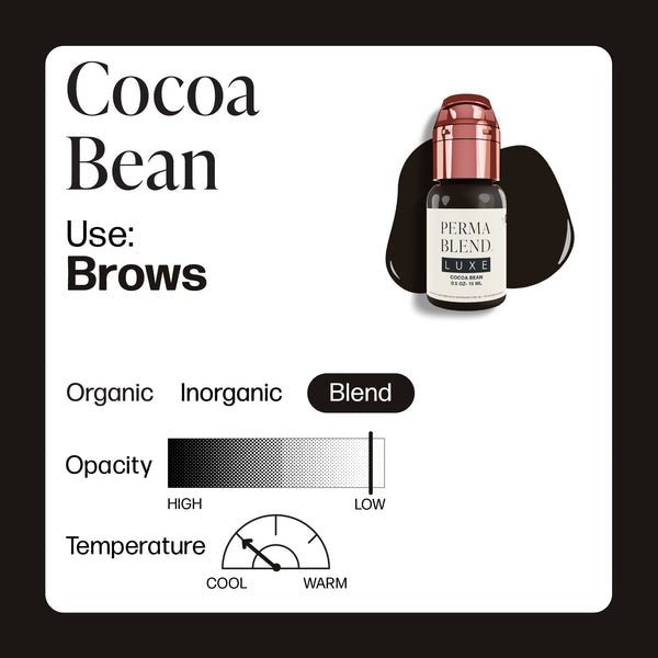 Perma Blend Luxe PMU Ink - The Chocolate Collection - Komplettes Set mit 6x15ml - Mr.PMU