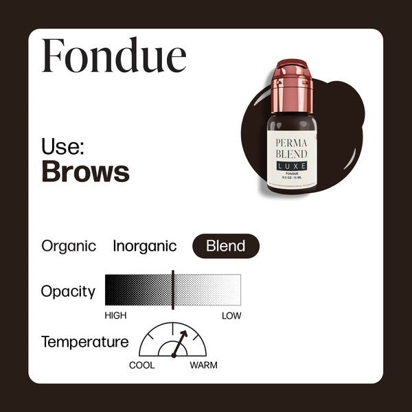 Perma Blend Luxe PMU Ink - The Chocolate Collection - Komplettes Set mit 6x15ml - Mr.PMU