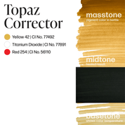 Perma Blend Luxe PMU Ink - Topaz Corrector 15ml - mrpmu