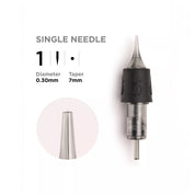 Phi Black Cartridge 7mm taper - 10 Stk. - mrpmu