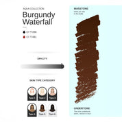 PhiAcademy - Burgundy Waterfall AQUA PMU Pigment 10ml - Mr.PMU