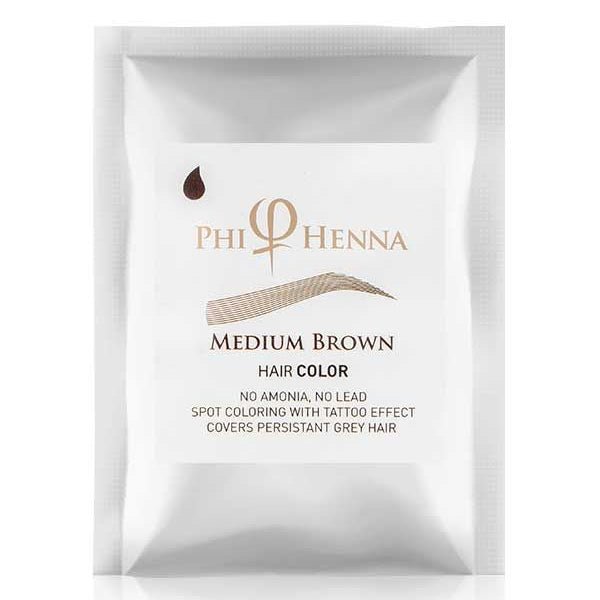 PhiAcademy - PhiHenna Medium Brown - Mr.PMU