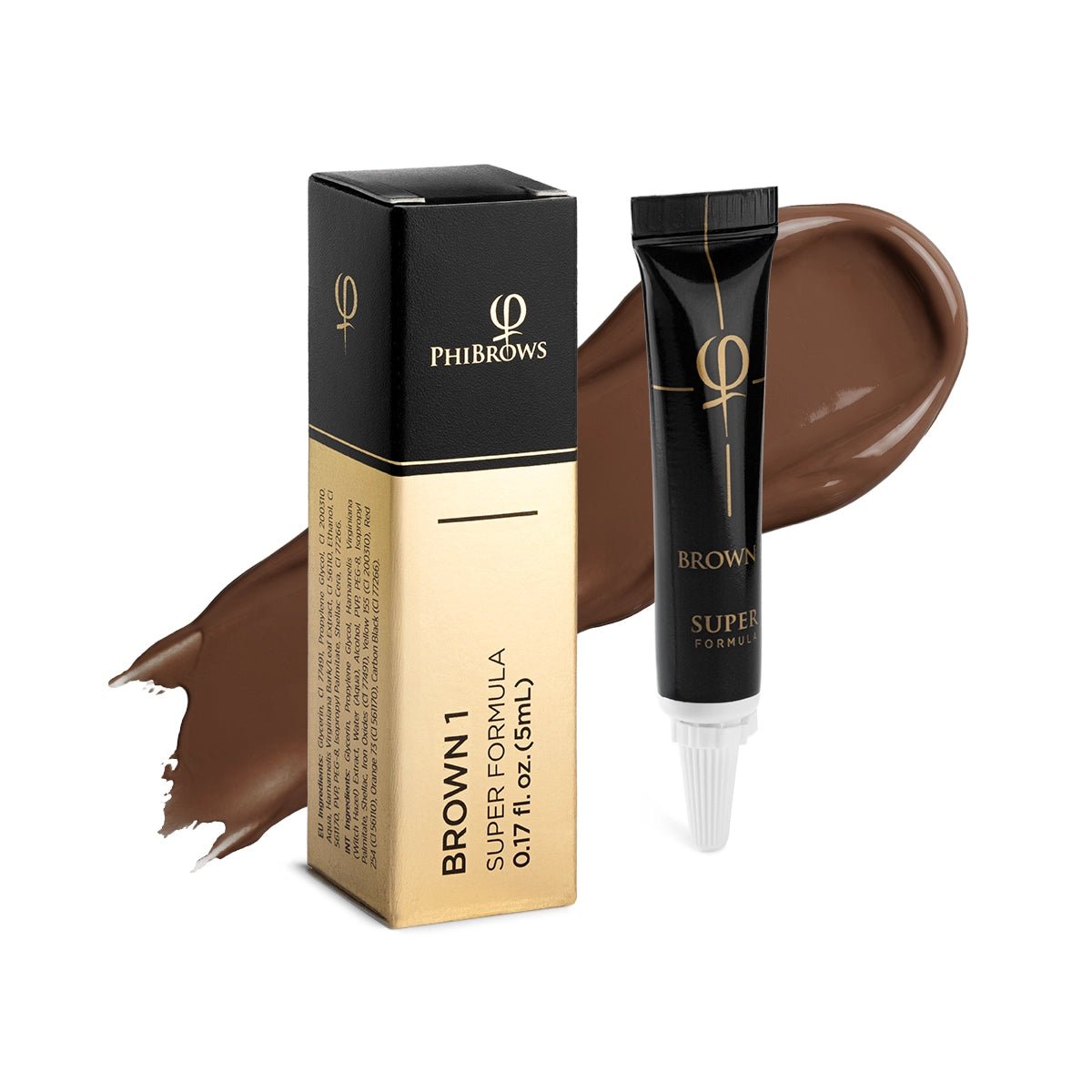 PhiBrows BROWN 1 SUPER - Mr.PMU