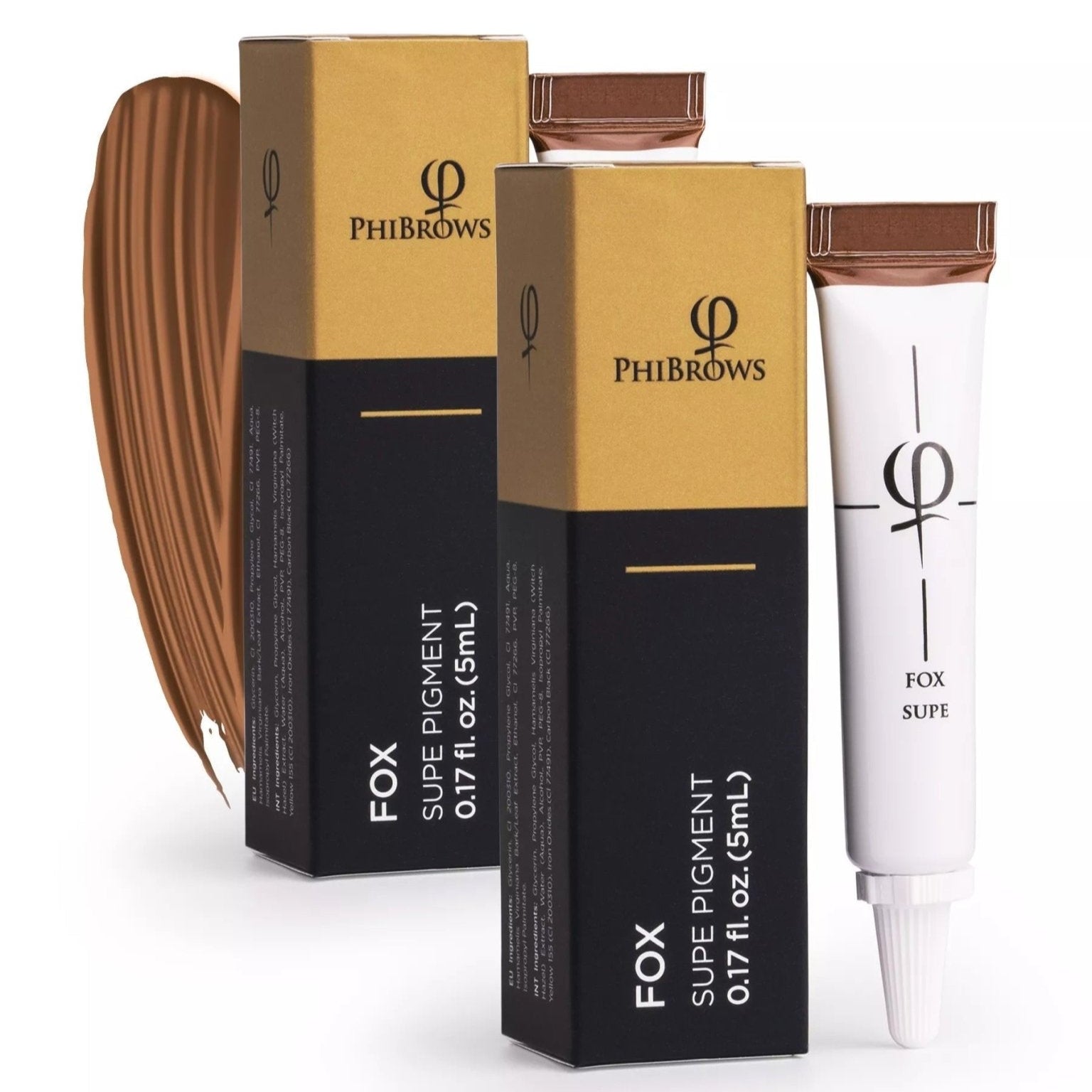PhiBrows Fox SUPE Pigment 5ml - 2pcs - Mr.PMU