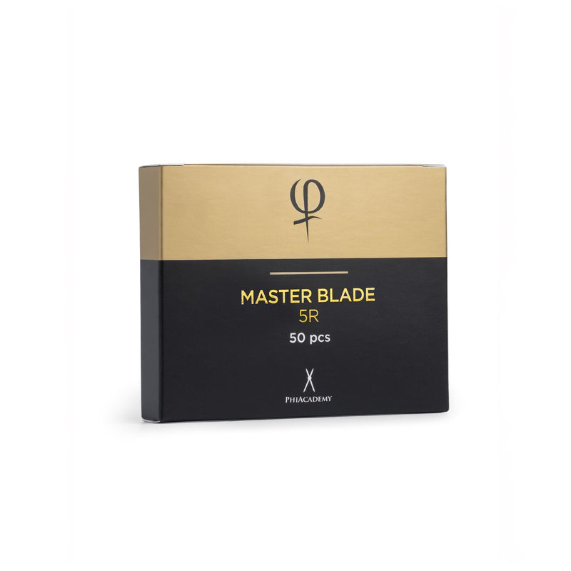 PhiBrows Master Blade 5R Rundklinge 50 Stück 