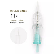 PMU Cartridges 0.35 1R (EN17) 20 pcs - Mr.PMU