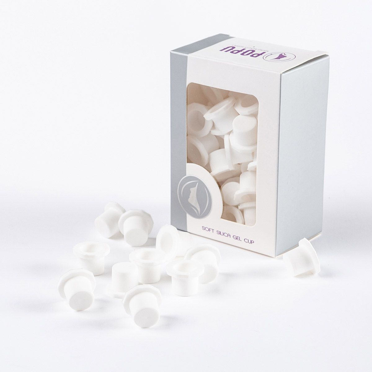 POPU - Soft Silica Gel Cups 60pcs - Mr.PMU