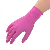 Scatola di guanti Rosa Nitrile - 100pcs - Mr.PMU