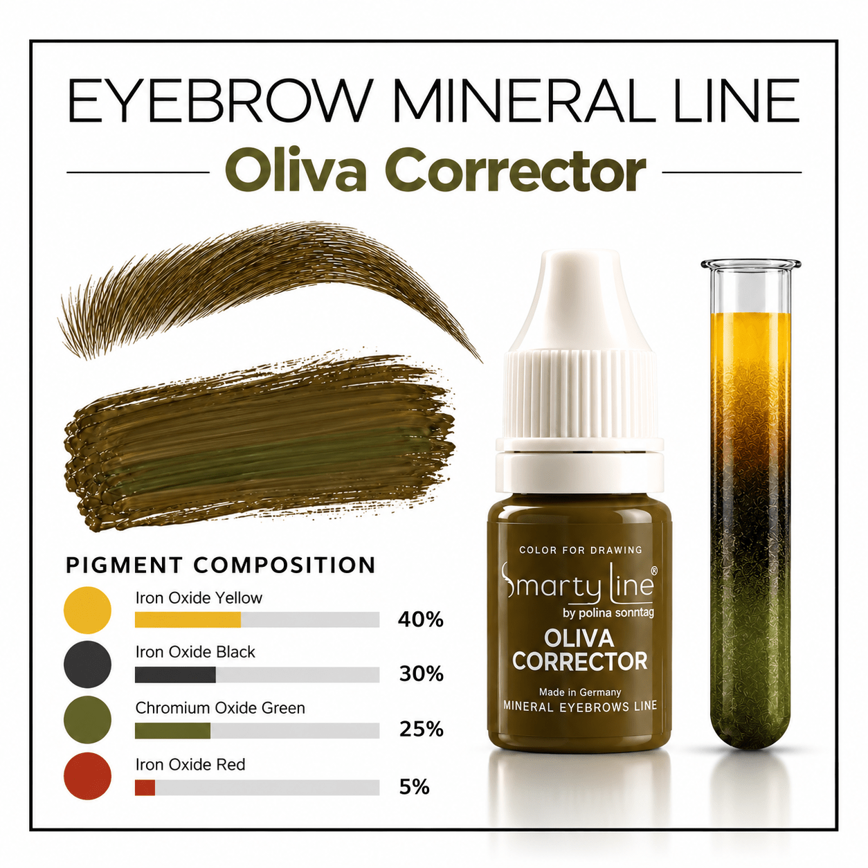 SMARTYLINE - Oliva Corrector 5ml - Mr.PMU