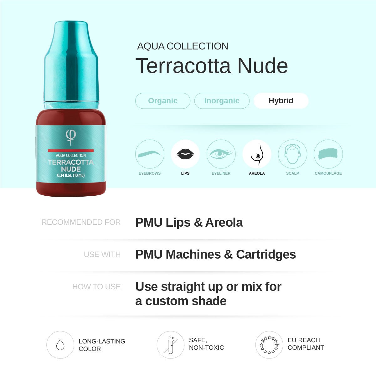 Terracotta Nude PMU pigment 10ml - Mr.PMU