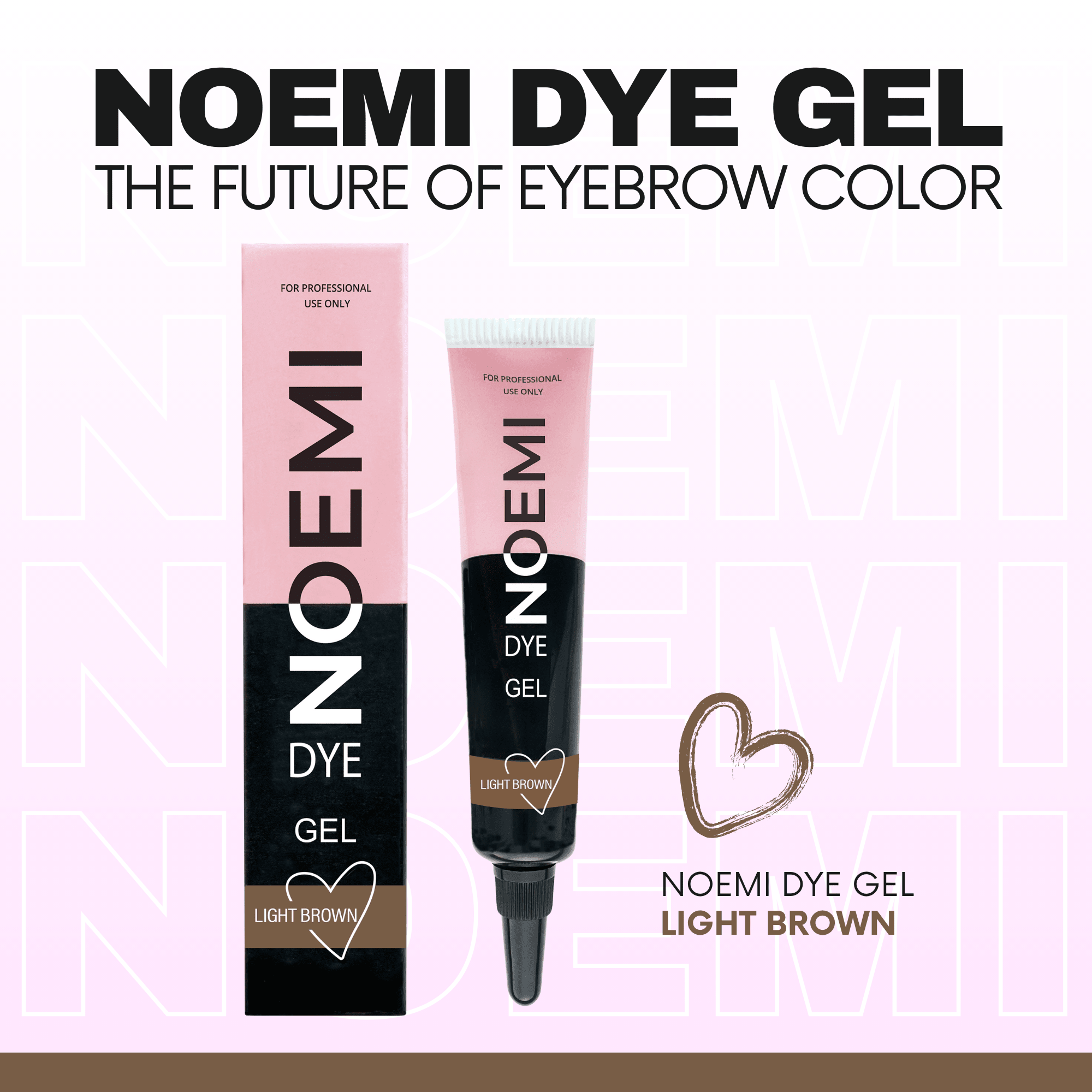 NOEMI - Gel-Farbe für Wimpern und Augenbrauen - Mr.PMU