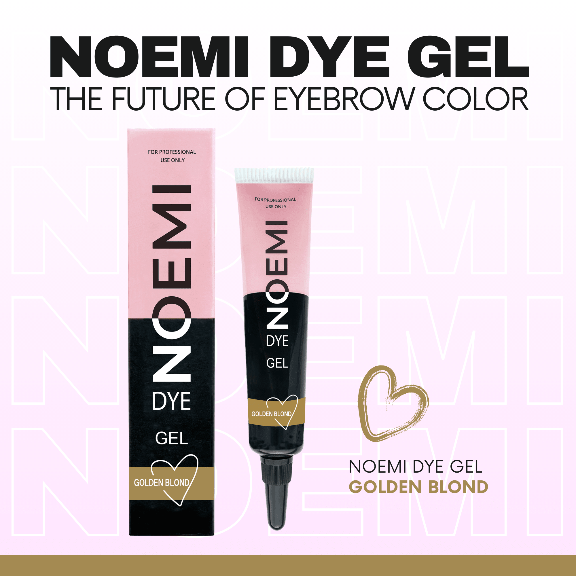 NOEMI - Gel-Farbe für Wimpern und Augenbrauen - Mr.PMU