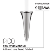 Vertix Pico - Kartuschen Magnum Curved Long Taper - 20pcs - Mr.PMU